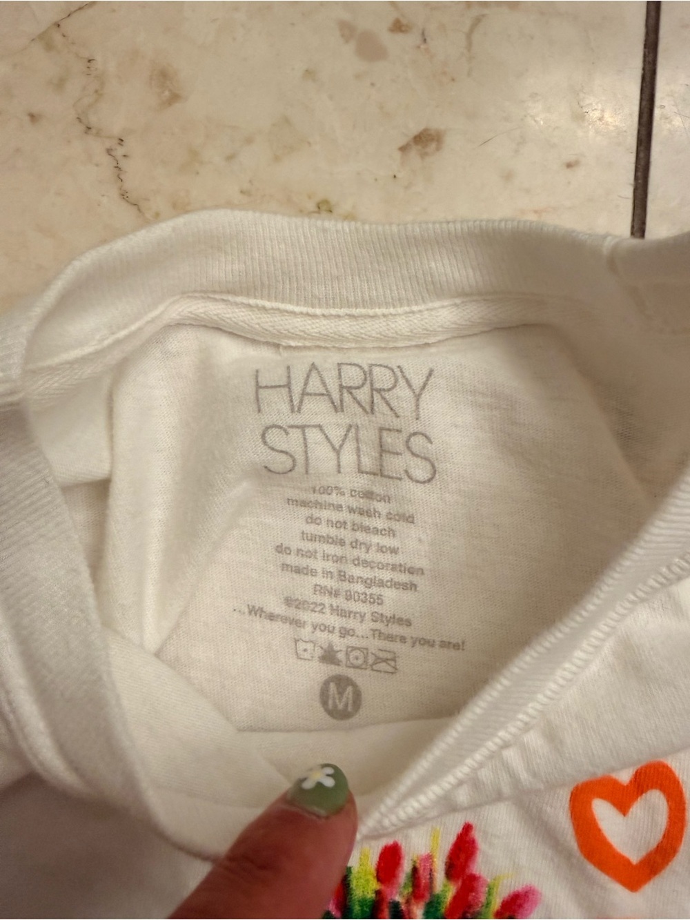 Worn once!! Harry Styles concert tshirt - Picture 2 of 2